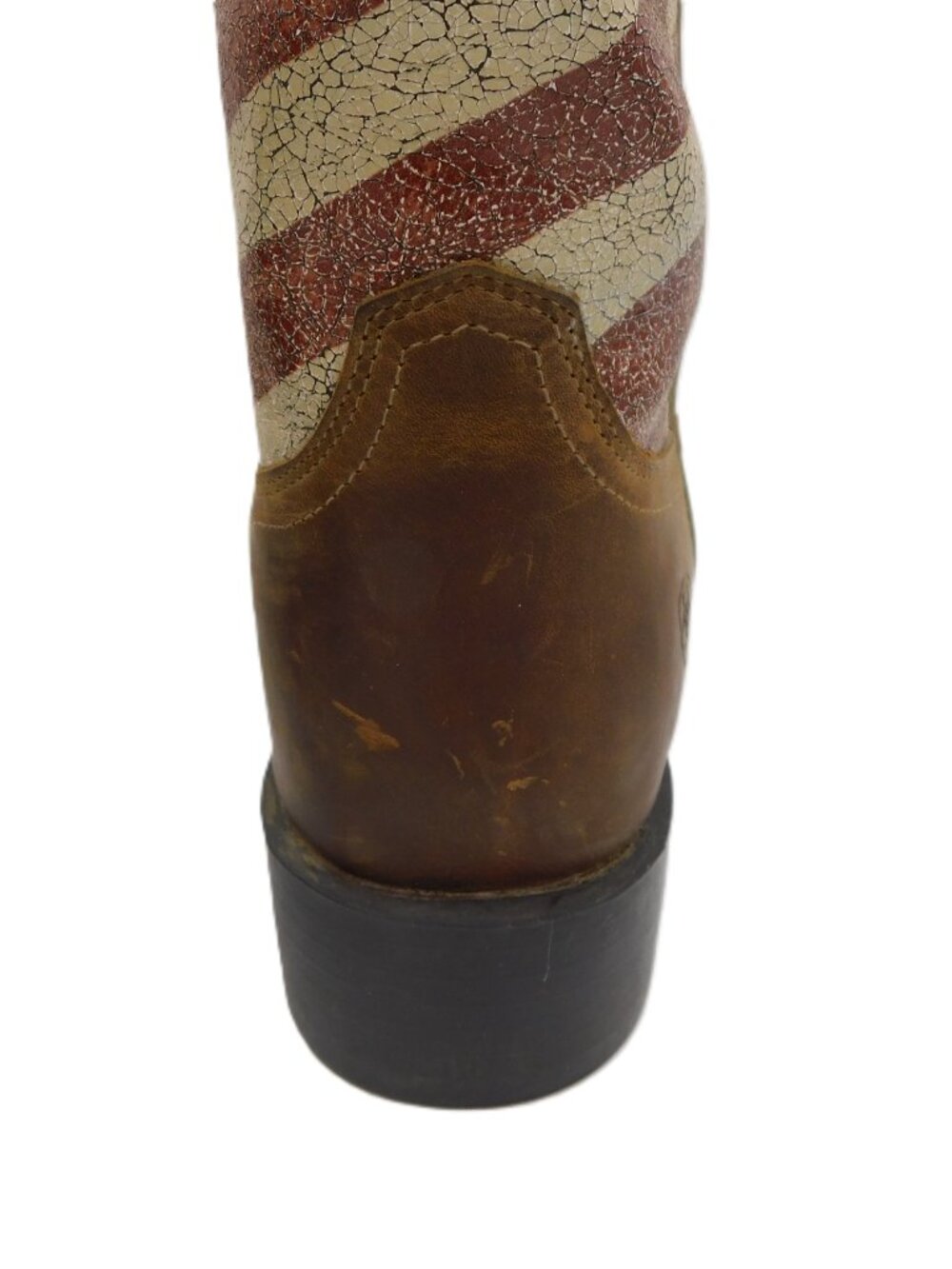 Ariat Round Up Patriot Western Boot | USA Flag | Square Toe | EUC | 8.5C Wide - Picture 10 of 13